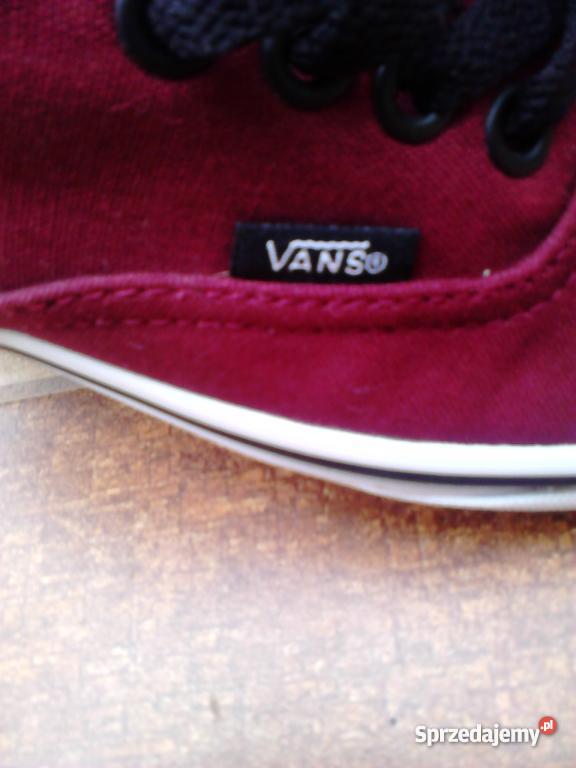 Vans Bordowe Vansy 39 25cm Zambrów
