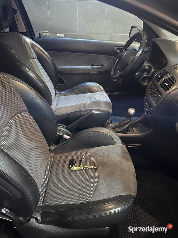 Peugeot 206 20 GTI ORYGINAŁ Okazja egzemplarz ASR (kontrola trakcji) 206 Łomża