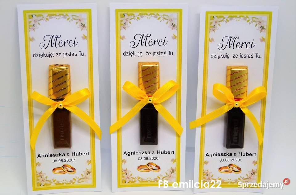 Kompletne Merci podziękowanie gości z okazji Zielona Góra