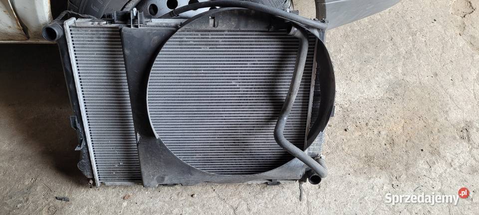 Mercedes 3 0 td Komplet chłodnic Wentylatory chłodnic klimatyzacji Goraj