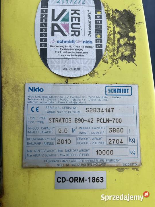 Piaskarkisolarka SCHMIDT STRATOS NIDO Szydłowiec