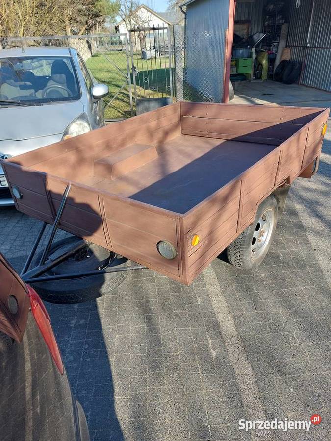 Przyczepka lekką SAM Do samochodów osobowych Zduńska Wola sprzedam