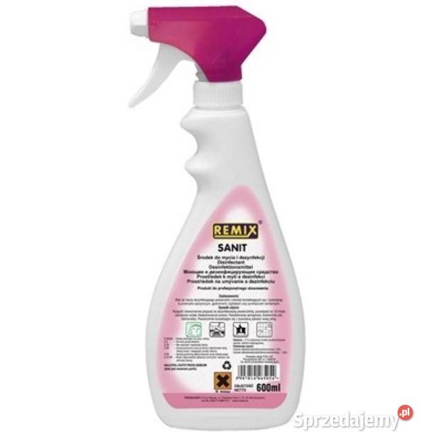 Płyn do mycia sanitariatów REMIXSANIT 600ml Biznes i Przemysł Zalesie Górne