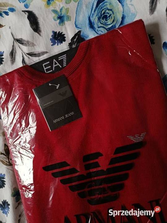 Sweter bawełniany Emporio Armani regular fit