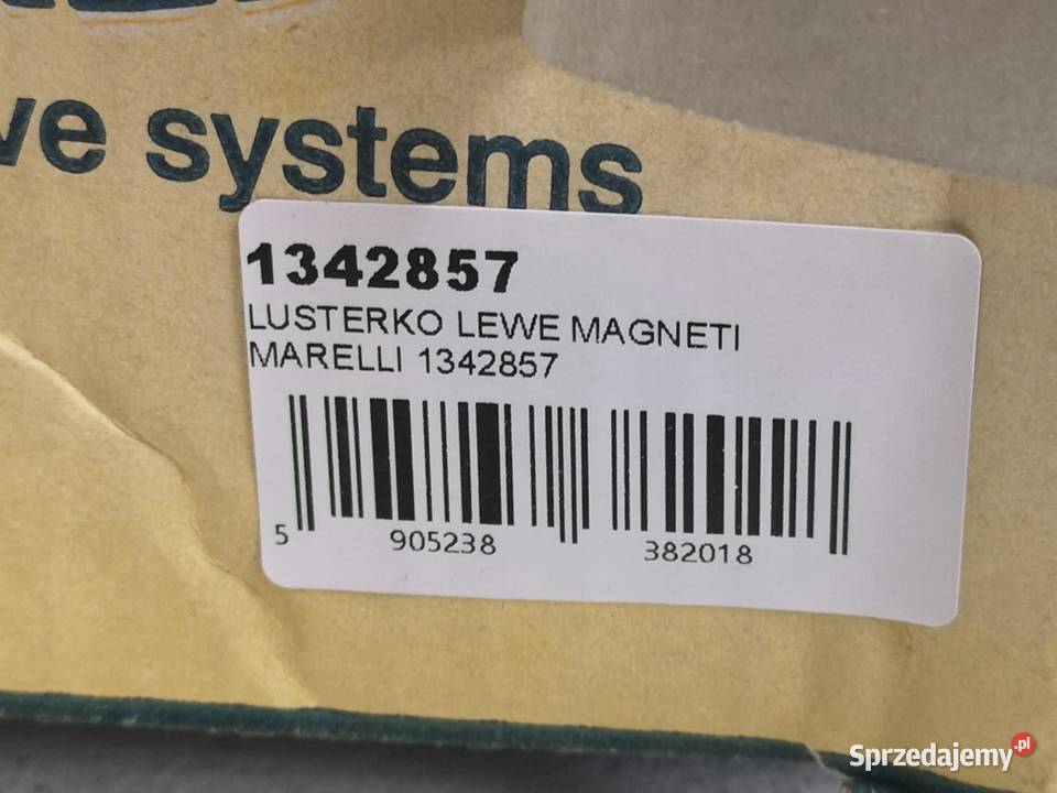 LUSTERKO LEWE FIAT RITMO 1988 MAGNETI MARELLI Karoseria