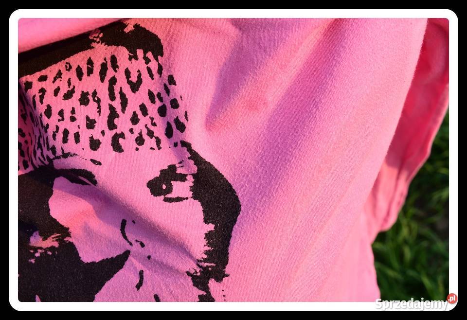 Różowa bluzka Gildan 40 L 42 XL longsleeve Bluzki i koszule mazowieckie Płock sprzedam