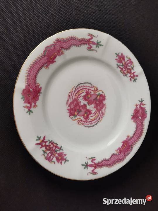 Stary przedwojenny talerz porcelana Echt Tuppack Katowice