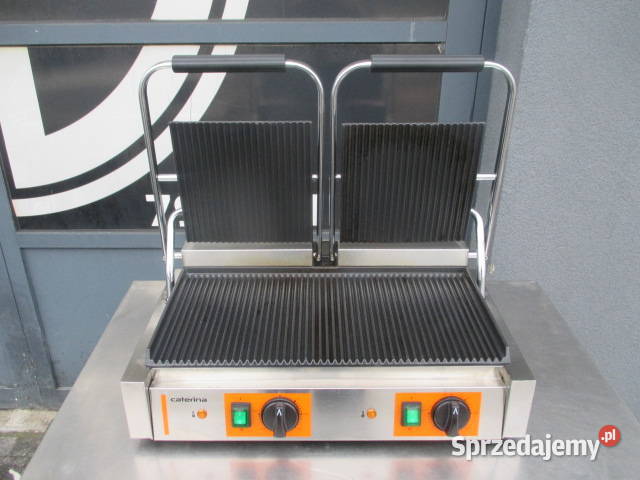 Kontakt grill podwójny ryflowany 36 kW CATERINA Ostrów Wielkopolski sprzedam