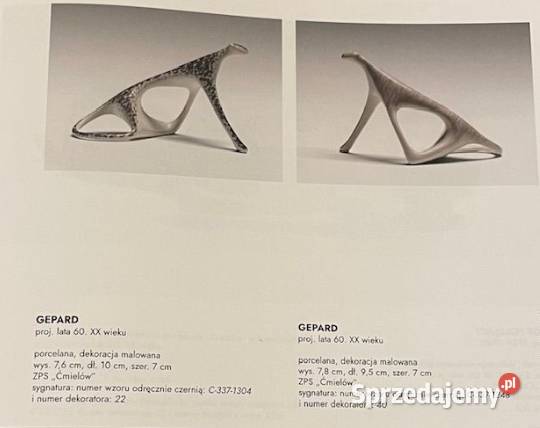 Ćmielów Bogucice figurki porcelanowe PRL katalog Łódź