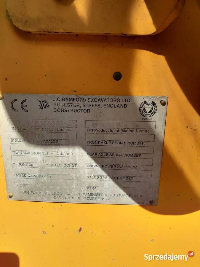 Ładowarka teleskopowa JCB 526 Manitou MLA 627 Ślesin