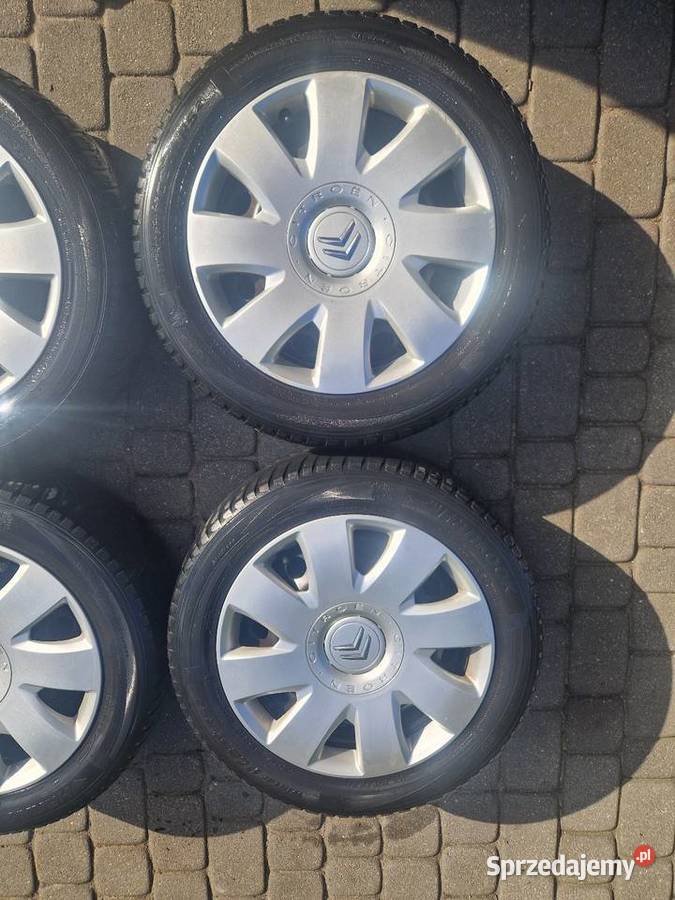Felgi stalowe kołpaki citroen 4x108 r16 Średnica 16" lubelskie Międzyrzec Podlaski