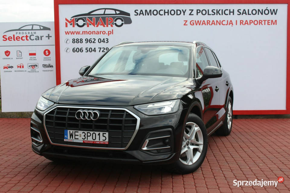 Audi Q5 35 TDI mHEV STronic Salon Polska elektrochrom. lusterko wst. Włocławek