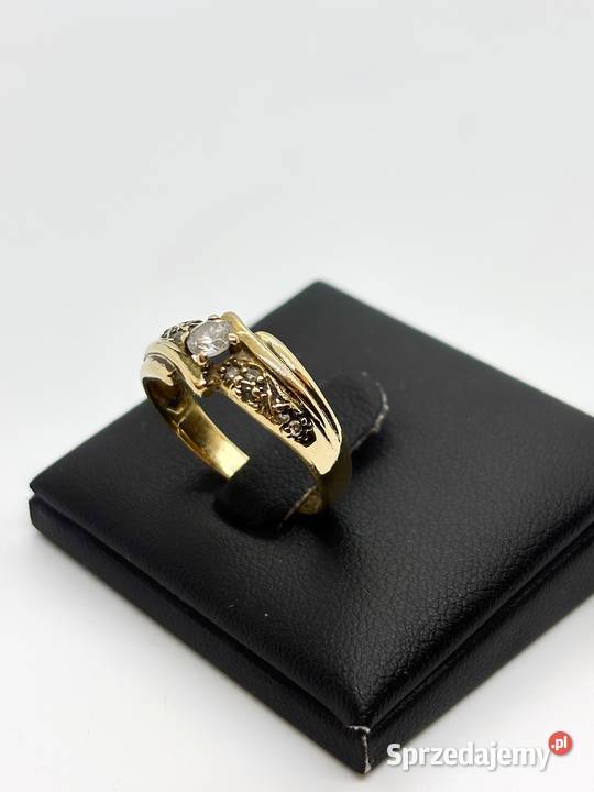 Złoty pierścionek pr 585 308g Rozmiar 19 złoto Elbląg