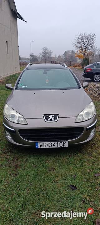 Peugeot 407 20 HDi elektrycznie ustawiane fotele Niezabitów-Kolonia