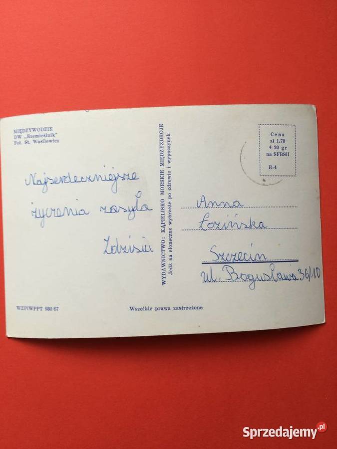 2504 Widokówka Międzywodzie Szczecin