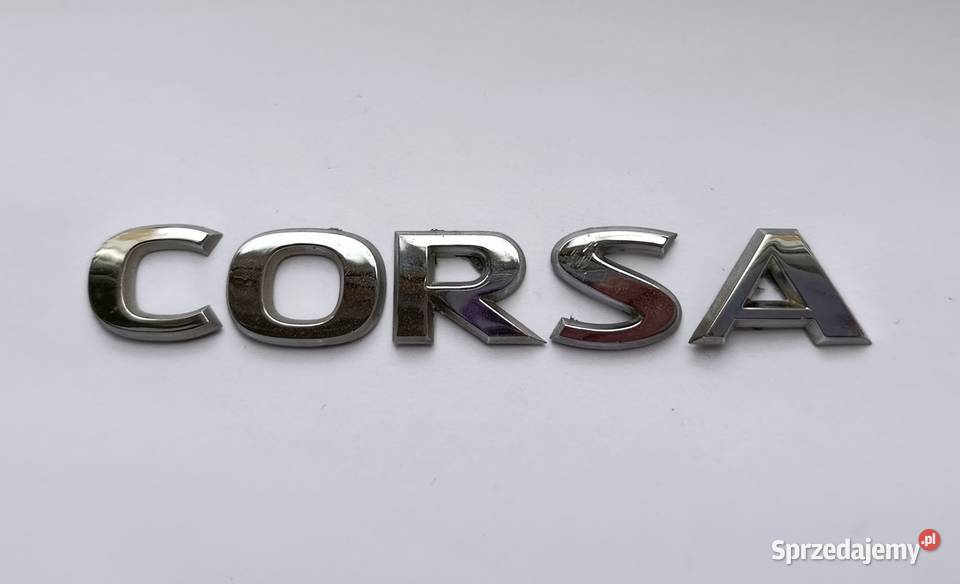Napis Opel Corsa D Pozostałe Lipno