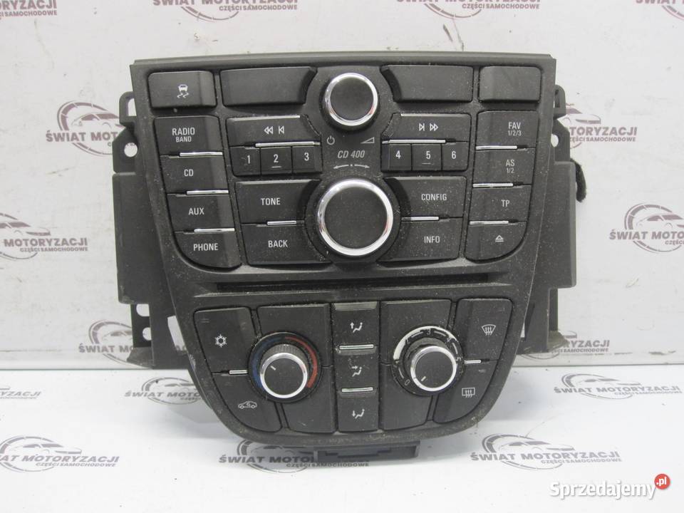 OPEL ASTRA J LIFT 13r panel radia klimatyzacji