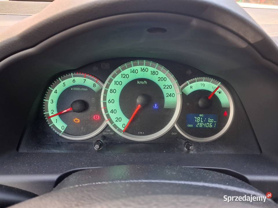 Toyota corolla verso II 2008 benzyna Rzeczna