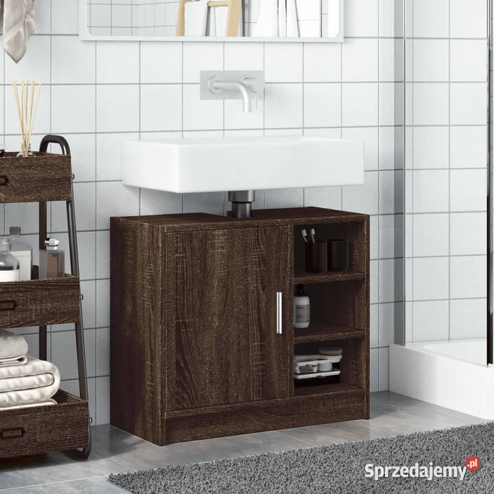 Szafka pod umywalkę brązowy dąb 63x29x55 Warszawa