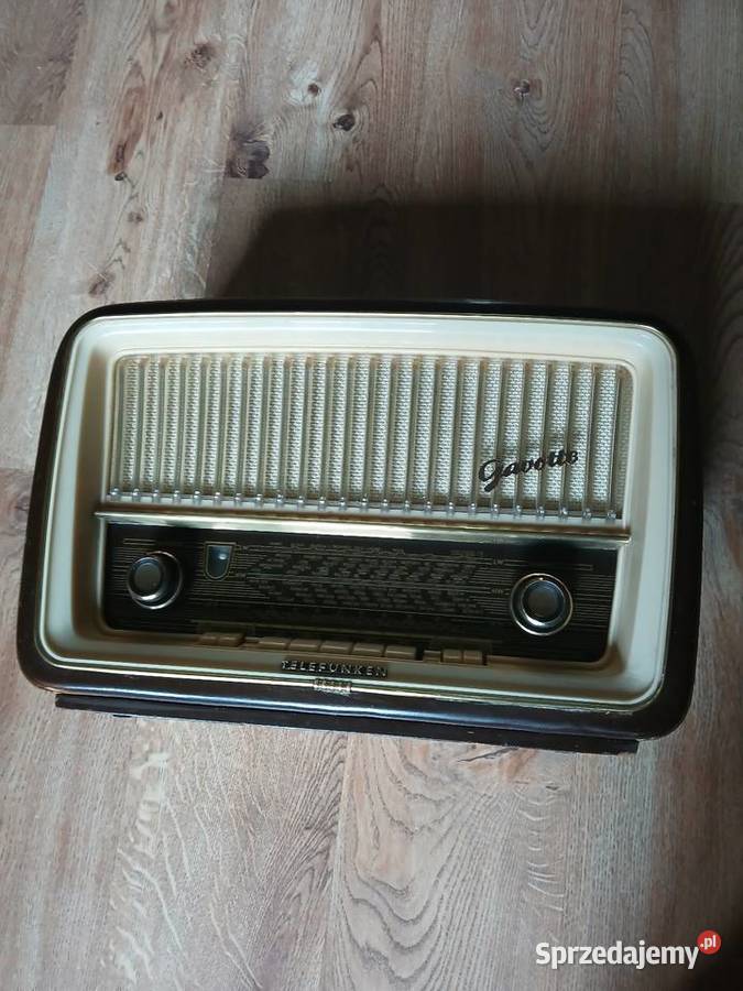 Radio lampowe firmy Telefunken Kraków sprzedam