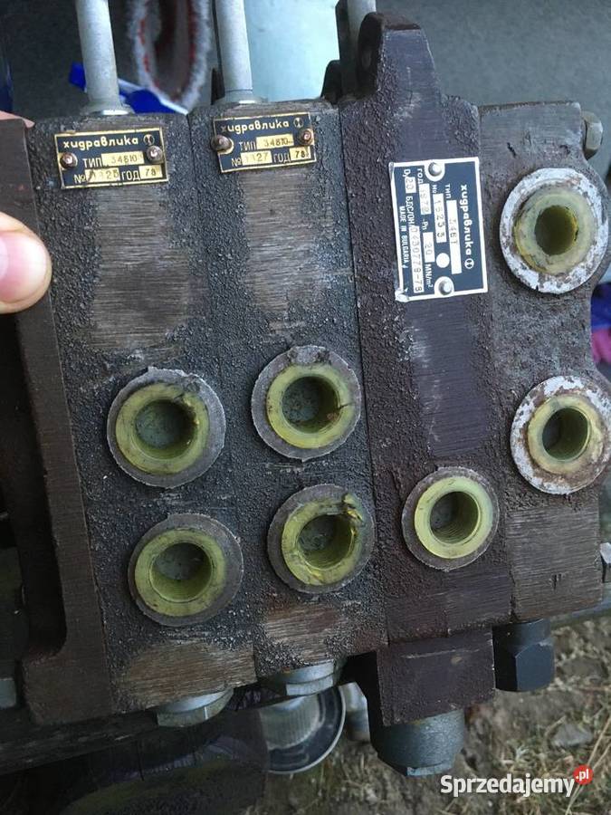 Rozdzielacz hydrauliczny 3 sekcyjny 346 wózek Łomża