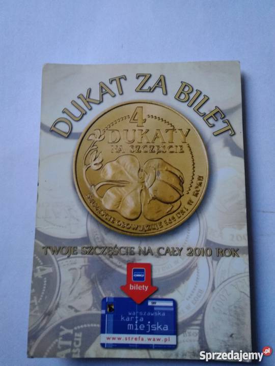 4 dukaty na szczęście Polska 2010 w kapslu z Numizmatyka