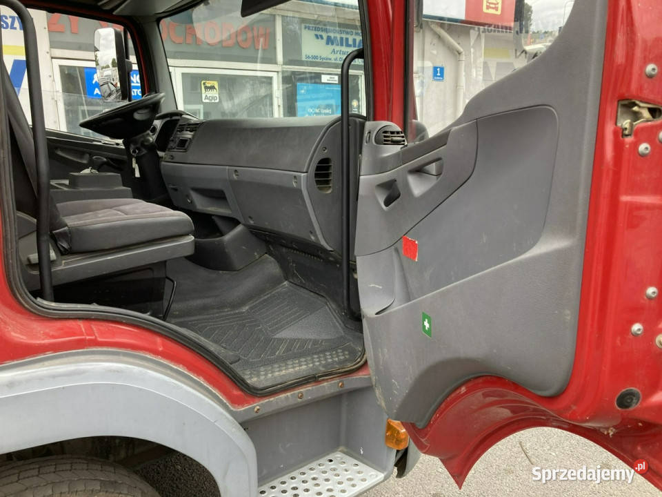 Mercedes Atego Atego716 Toitoi dowywozu WC czerwony Syców