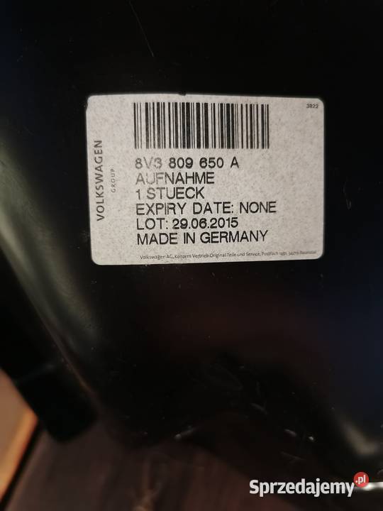 NOWY OKULAR LAMPY TYŁAudi a3 s3 20132016 8V3 809 pomorskie Luzino