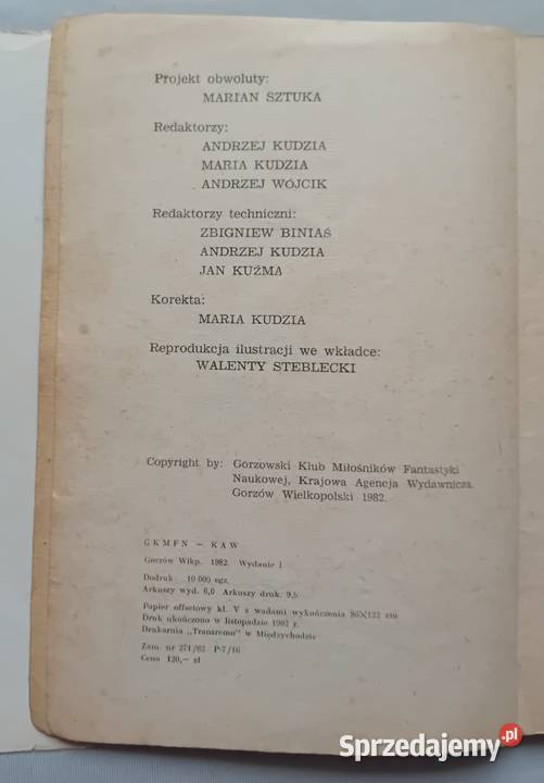 Leszek Szuman Astrologia i polityka GKMFN KAW Koźminek sprzedam
