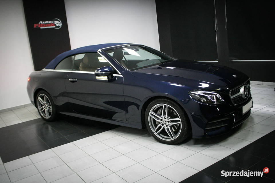 Mercedes E 220 E220dCabrioNiski przebiegAMG Konstantynów Łódzki