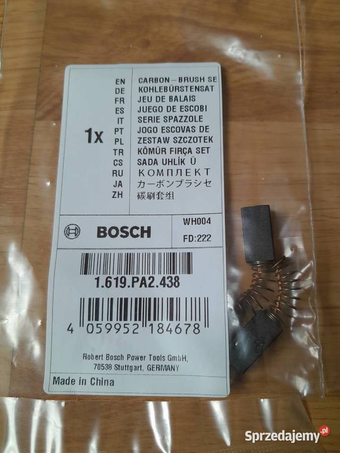 Szczotki węglowe klucza Bosch GDS18E szlifierki 230V
