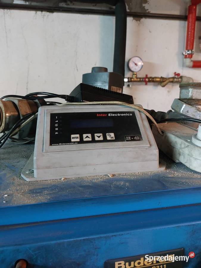 Piec Buderus ekogroszek drewno itp