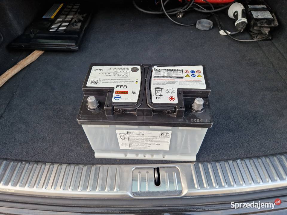 Akumulator BMW EFB AGM 12V 70Ah 700A Łuków