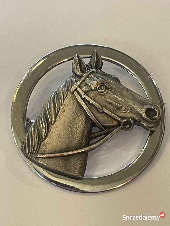 Broszka jeździecka vintage Kraków