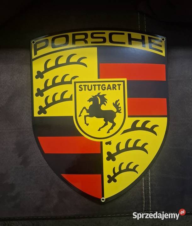 Herb porsche emaliowany 3830 Kraków