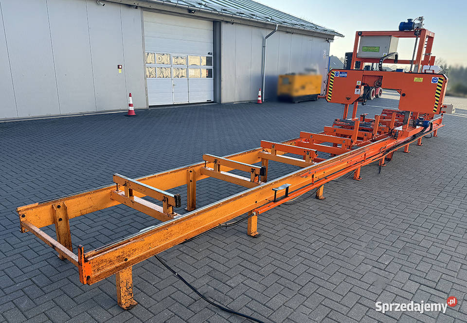 Trak pilarka taśmowa pozioma WIREX typ CZ1ZM do Sierakowska Huta