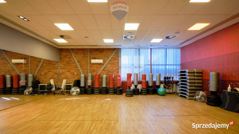 Hala sportowa Fitness Wellness dochodowa 3224zł/m2 Gliwice sprzedam