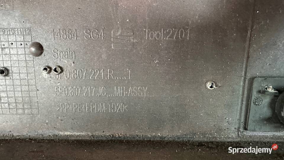 SEAT LEON III 5F0 FR 1217 ZDERZAK PRZEDNI Gorzów Wielkopolski