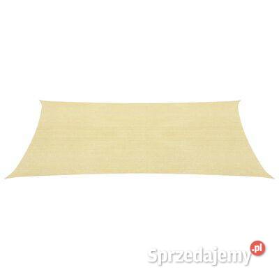 vidaXL Żagiel przeciwsłoneczny 160 gm beżowy 5x7 mazowieckie