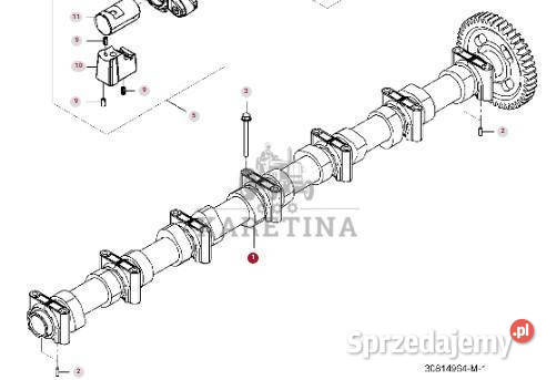 Fendt 936 Gen 7 Silnik D1556LE523 Wałek Rozrządu sprzedam