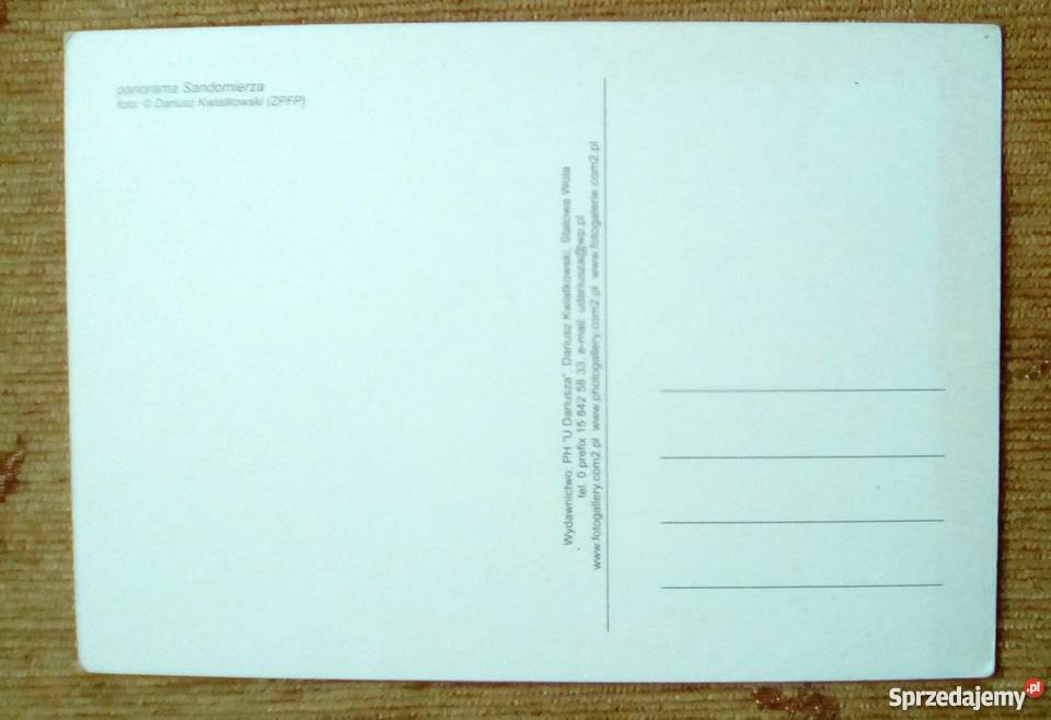 SANDOMIERZ WIDOK NA KOŚCIÓŁ I BAZYLIKĘ Piszczac