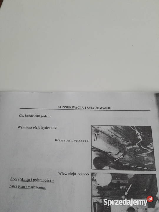 Instrukcja Obsługi Ciągnik RENAULT TS 7512 7514 zachodniopomorskie Kamień Pomorski