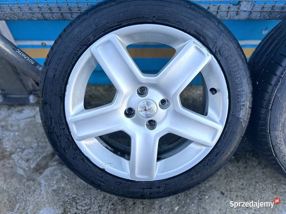 Sprzedam koła felgi peugeot Citroen 4x108 17 Konin