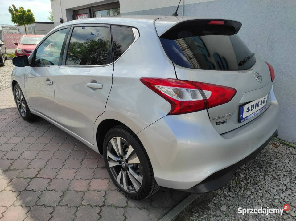 Nissan Pulsar klimatronik nowe opony tempomat srebrny Racibórz