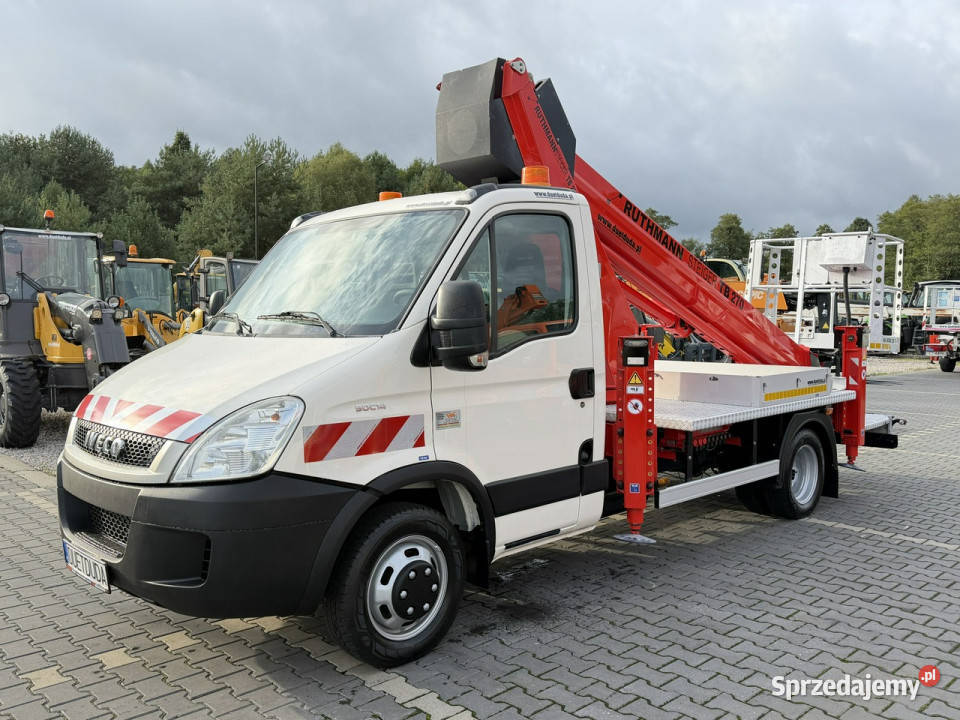 Iveco Daily Podnośnik Koszowy RUTHMANN TB 270 Widełki sprzedam