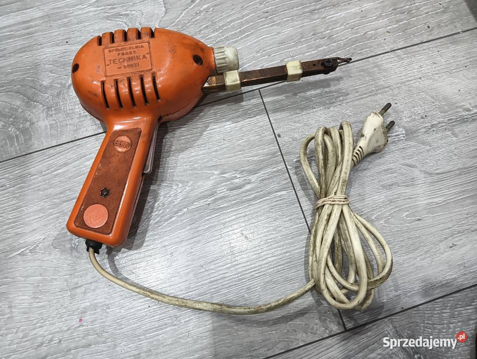 Lutownica Transformatorowa PRL 65 W 220V mocno Wałbrzych sprzedam