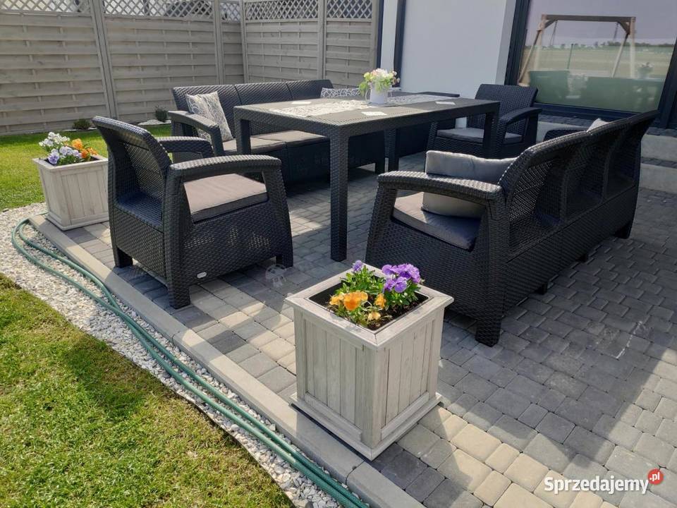 Zestaw poduch ogrodowych