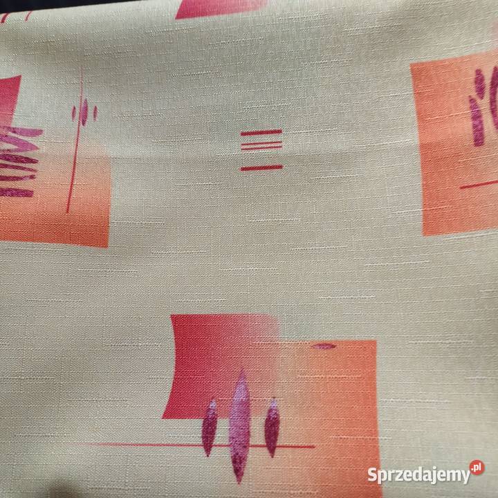 Obrus plamoodporny żółto pomarańczowy 160x240 łódzkie