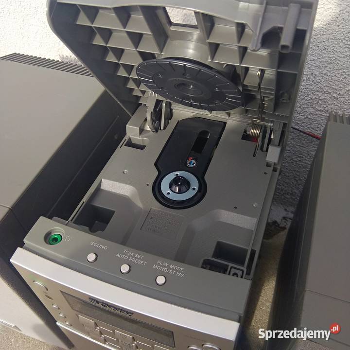 SONY PMCD305L miniwieża Magnetofon korektor CD Świebodzice