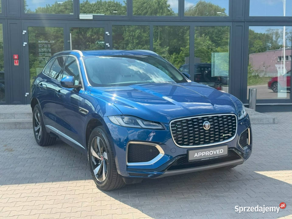 Jaguar FPACE FPace 20D I4 204 AWD Auto RDynamic czujnik parkowania F-Pace Łódź sprzedam